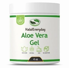 Pure Organic Aloe Vera Gel, Soothing Moisturizing Skin Care Lotion, 4 oz