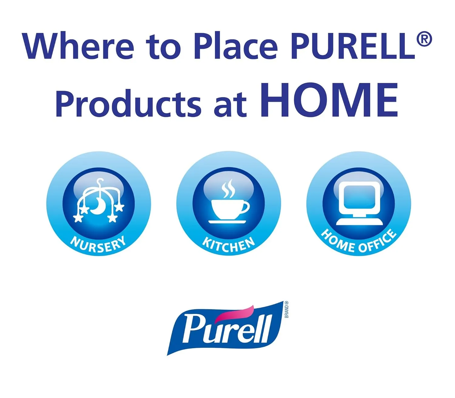 Purell - 9674-04-ECIN PURELL Advanced Hand Sanitizer Soothing Gel, Fresh Scent, with Aloe and Vitamin E - 8 fl oz Pump Bottle (Pack of 4) - 9674-06-EC
