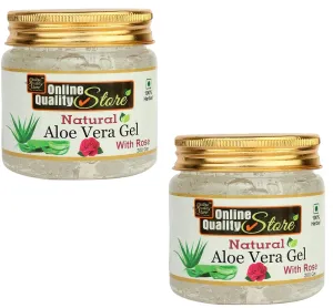 QURA aloe vera gel for face |aloe vera gel for face and hair|Aloe Vera Face Gel Great for Face, Hair, Acne, Sunburn, Bug Bites, Rashes, Glowing and Radiant Skin,400g