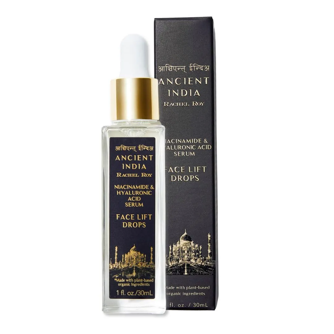 Rachel Roy Niacinamide & Hyaluronic Acid Face Serum with Aloe Vera & Natural Retinol - Hydrating Anti-Aging Drops for Dark Spots & Moisture Boost (30ml)