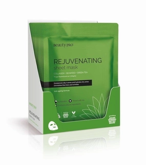 REJUVENATING Collagen Sheet Mask with Green Tea extract