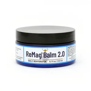RnA ReSet ReMag Balm – Ultra-Rich Magnesium Body Moisturizer with Shea Butter, Coconut Oil & Vitamin E, 8.1 Fl Oz (1-Pack)