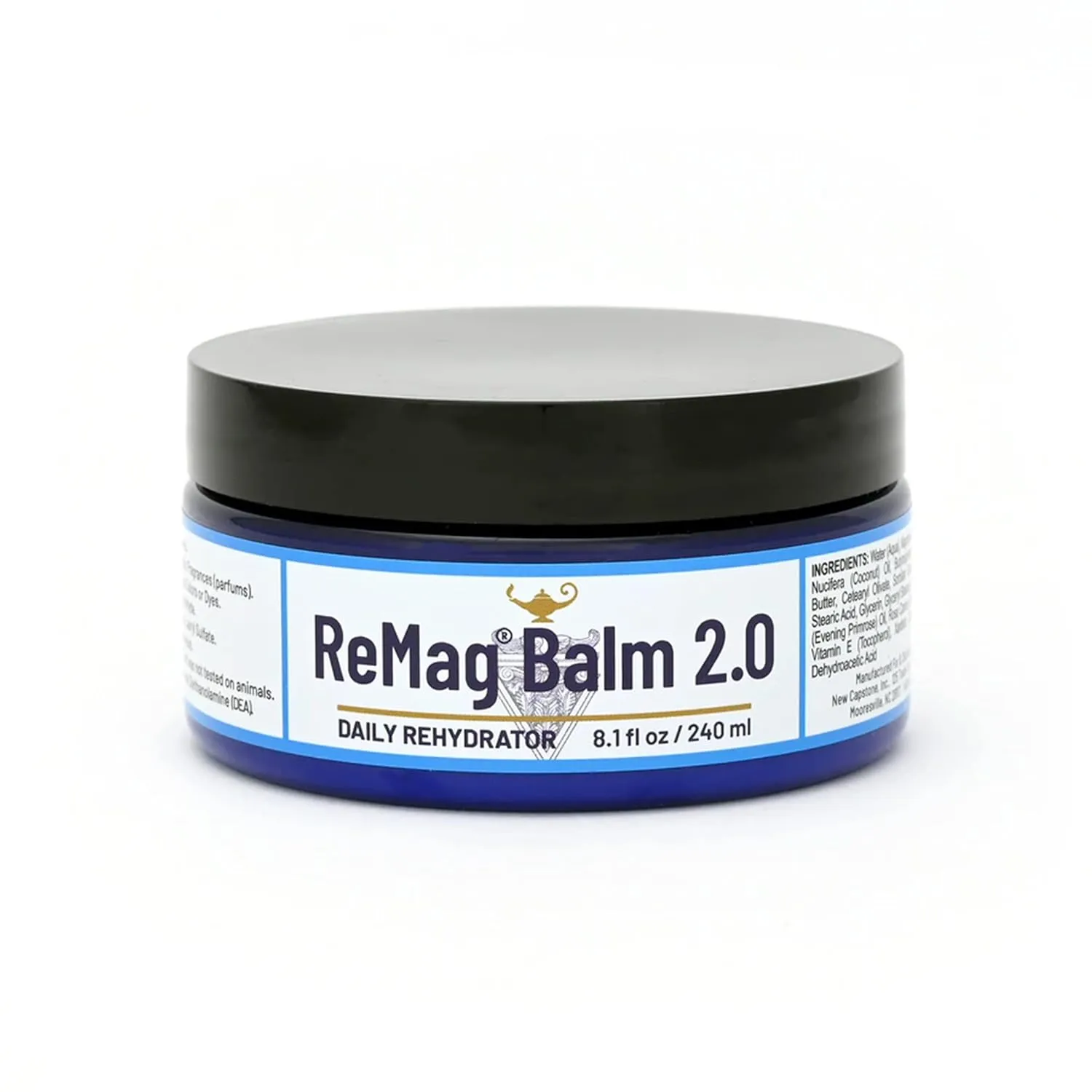 RnA ReSet ReMag Balm – Ultra-Rich Magnesium Body Moisturizer with Shea Butter, Coconut Oil & Vitamin E, 8.1 Fl Oz (1-Pack)
