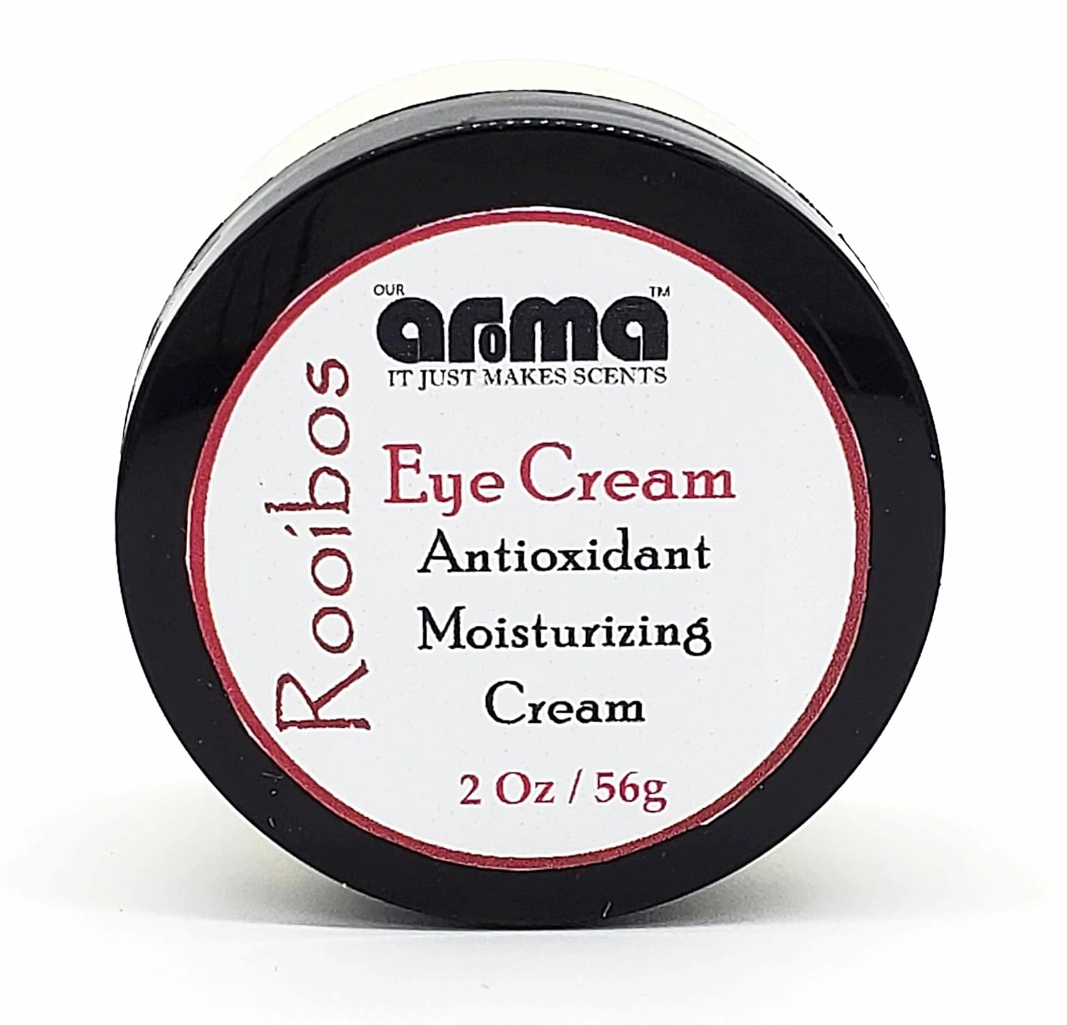 Rooibos Anti Aging Eye Cream | Natural, 100% Vegan & Cruelty Free | For Dark Circles, Puffy Eyes and Wrinkles | Dermatologist Tested Moisturizer for All Skin Types
