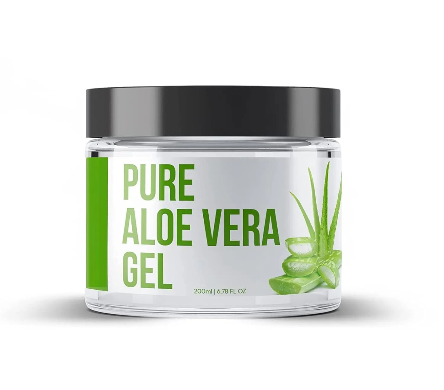 SA Pure Aloe Vera Gel For Face and Hair Enriched With Green Tea & Vitamin E - 200ml