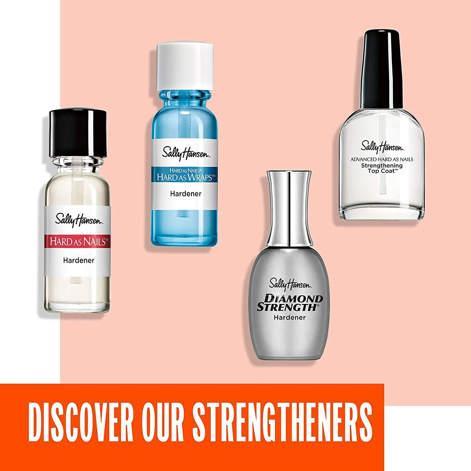 Sally Hansen Complete Care 7-in-1 Nail Treatment™, Nail Strengthener, Base and Top Coat, Nail Moisturizer