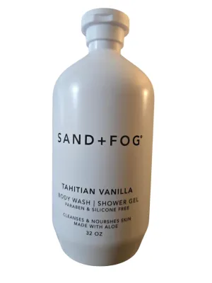 Sand and Fog 32 OZ Tahitian Vanilla Body Wash/Showel Gel