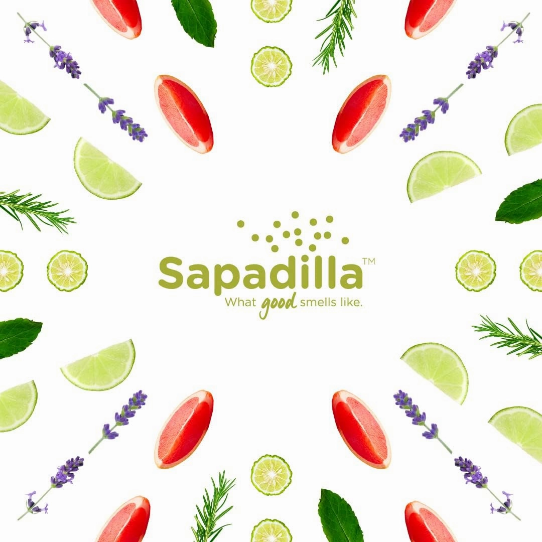 Sapadilla Liquid Hand Soap - Sweet Lavender   Lime - Made with 100% Pure Essential Oil Blends, Cleansing & Moisturizing, Aromatic & Fragrant Hand Soap, Plant Based, Biodegradable, 12 Ounce (Pack of 4)