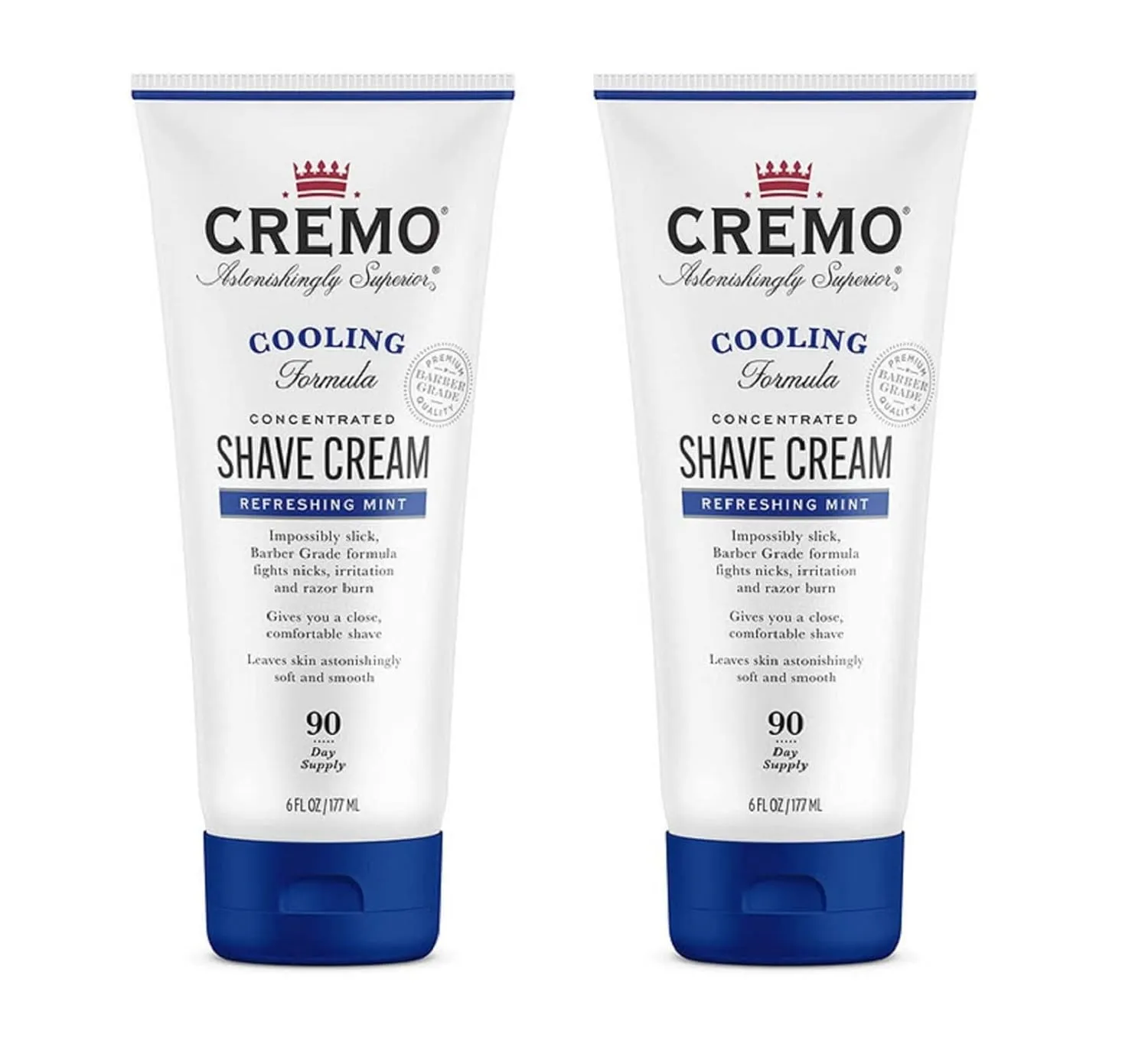 Schick Hydro Sensitive 12 Count Razor Refills and Cremo Cooling Shave Cream 2 Pack