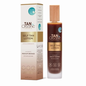 Self-Tan Lotion and Moisturizer, Sunless Bronzer for Indoor Tanning with Natural Ingredients - 3.5 oz