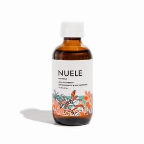 Serum - Moisturizing Heat Protectant for All Hair Types - Clean, Natural and Organic Formula - Non-Greasy Finish - 2 Fl Oz