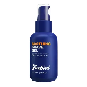 Shave Gel for Men - 60mL Ultra Smooth, Sensitive Skin Formula Ideal for Precision Shaving, Non-Foaming, Hydrating with Aloe Vera, Enhanced Glide, Travel Size, Compatible with All Razor Types
