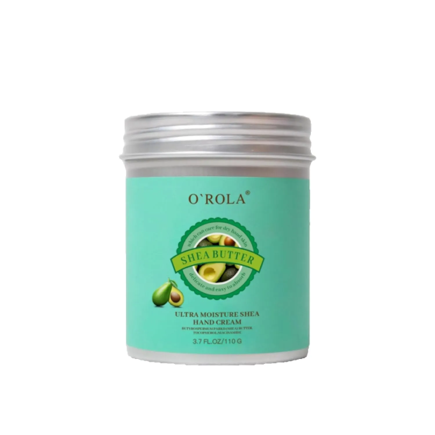 Shea Butter Hand Cream Ultra Moisture for Dry Hands, Non-Greasy & Nourishing, 3.7 Fl Oz (110g), Deep Hydration with Shea Oil, Leak-Proof Packaging