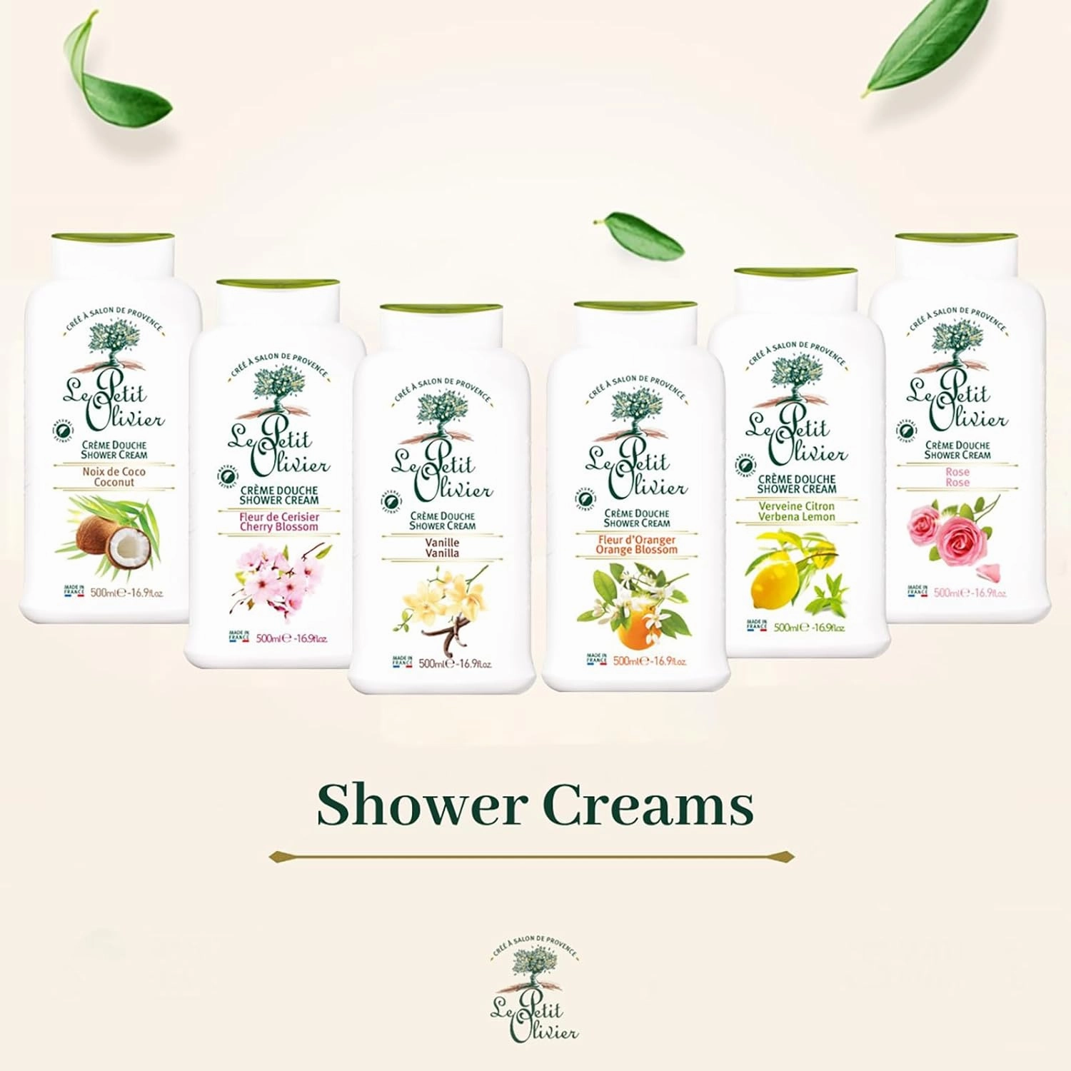 Shower Cream - Verbena Lemon - Gently Cleanses Skin - Fresh and Moisturizing - pH Neutral - Dermatologically Tested - Free Of Soap and Dyes - 16.9 Oz