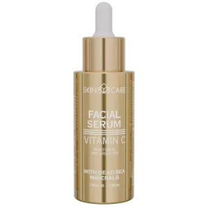 Skin Care Vitamin C Serum - Rejuvenates Moisturizes Nourishes and Soothes Face - Enriched with Dead Sea Minerals for All Skin Types - Hydrating Facial Care Treatment 1.69 fl.oz