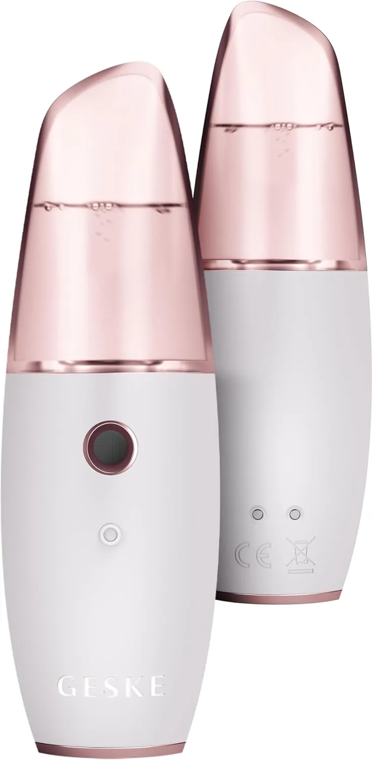 SmartAppGuided™ Facial Hydration Refresher | 4 in 1 | Water Atomizer | Moisturizing Spray Machine | Face Mister | Humidifier for Natural Glow | Reduce Redness & Dry Skin