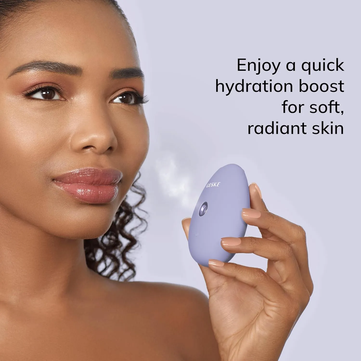 SmartAppGuided™ Facial Hydration Refresher | 4 in 1 | Water Atomizer | Moisturizing Spray Machine | Face Mister | Humidifier for Natural Glow | Reduce Redness & Dry Skin