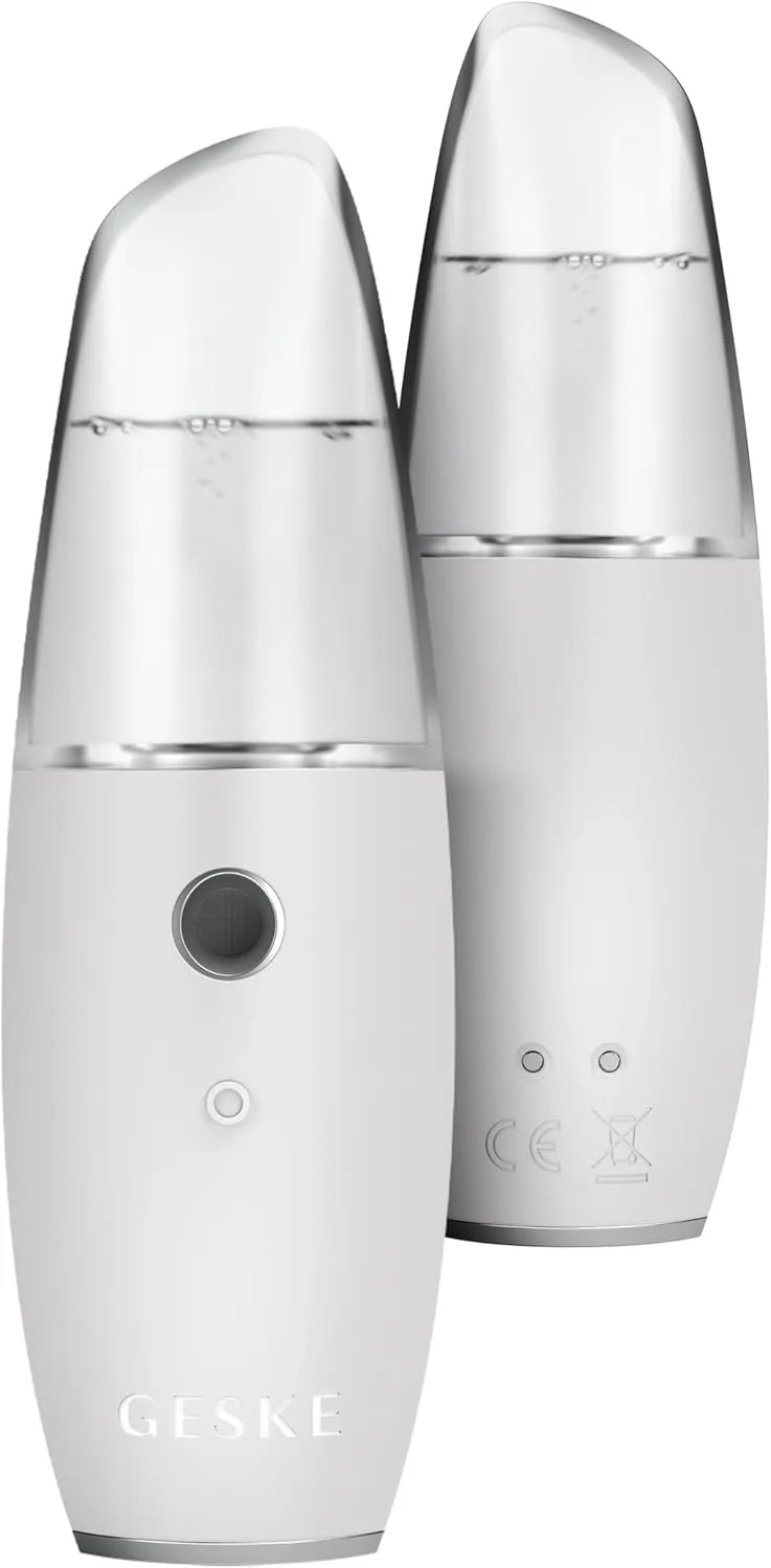 SmartAppGuided™ Facial Hydration Refresher | 4 in 1 | Water Atomizer | Moisturizing Spray Machine | Face Mister | Humidifier for Natural Glow | Reduce Redness & Dry Skin