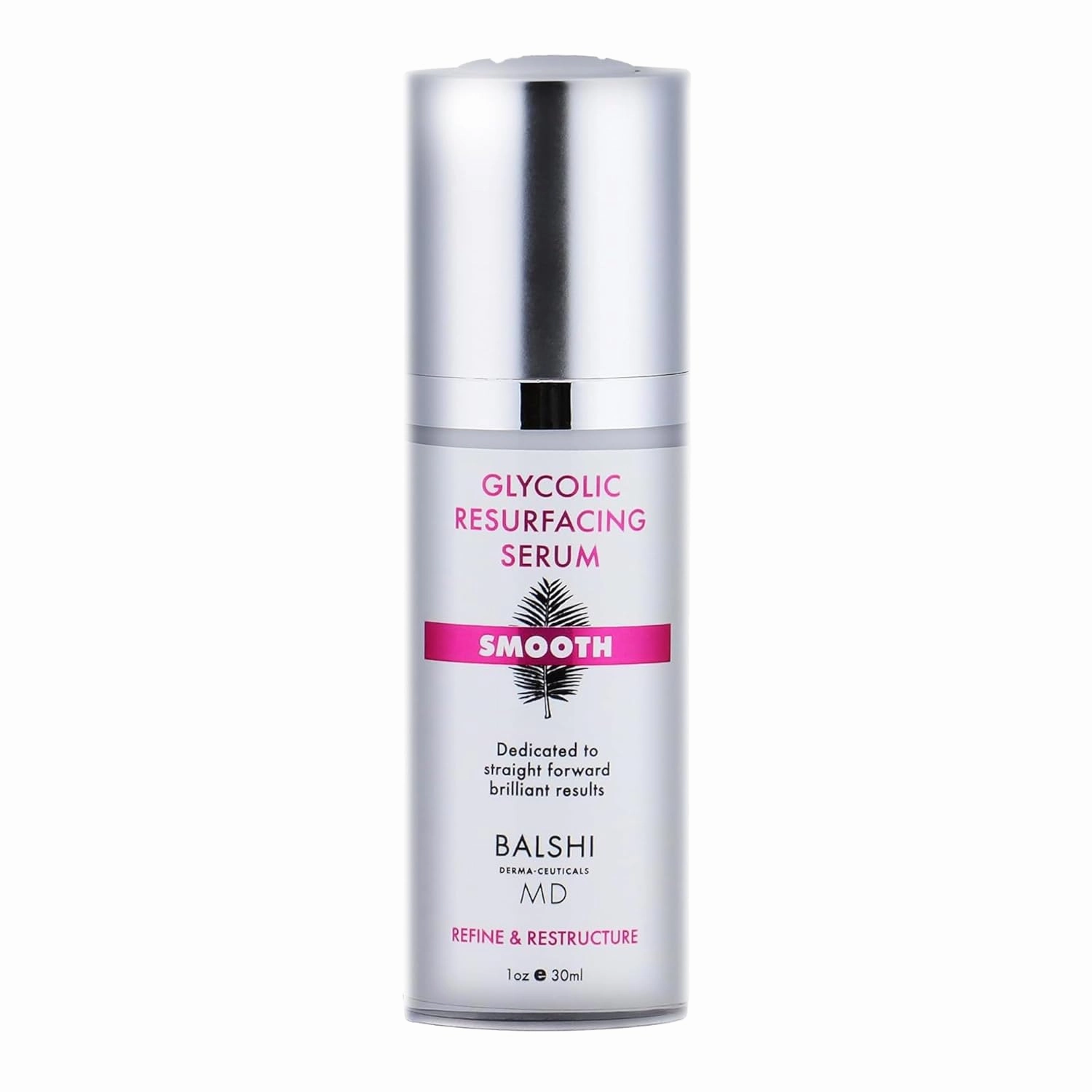 SMOOTH - Glycolic & Lactic Acid Resurfacing Serum - 5% Glycolic   3% Lactic Acid, Aloe, Witch Hazel, Hyaluronic Acid - Moisturizing & Hydrating Face Serum, Diminish Dryness, Fine Lines & Wrinkles, 1oz