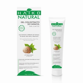 Snail Slime Night Gel Reduces Scars and Improves Skin Texture. With Snail Extract, Green Tea, Aloe Vera & Vitamin E. Deeply Hydrating and Nourishing. Paraben-Free - 1.0 FL.OZ / 30g