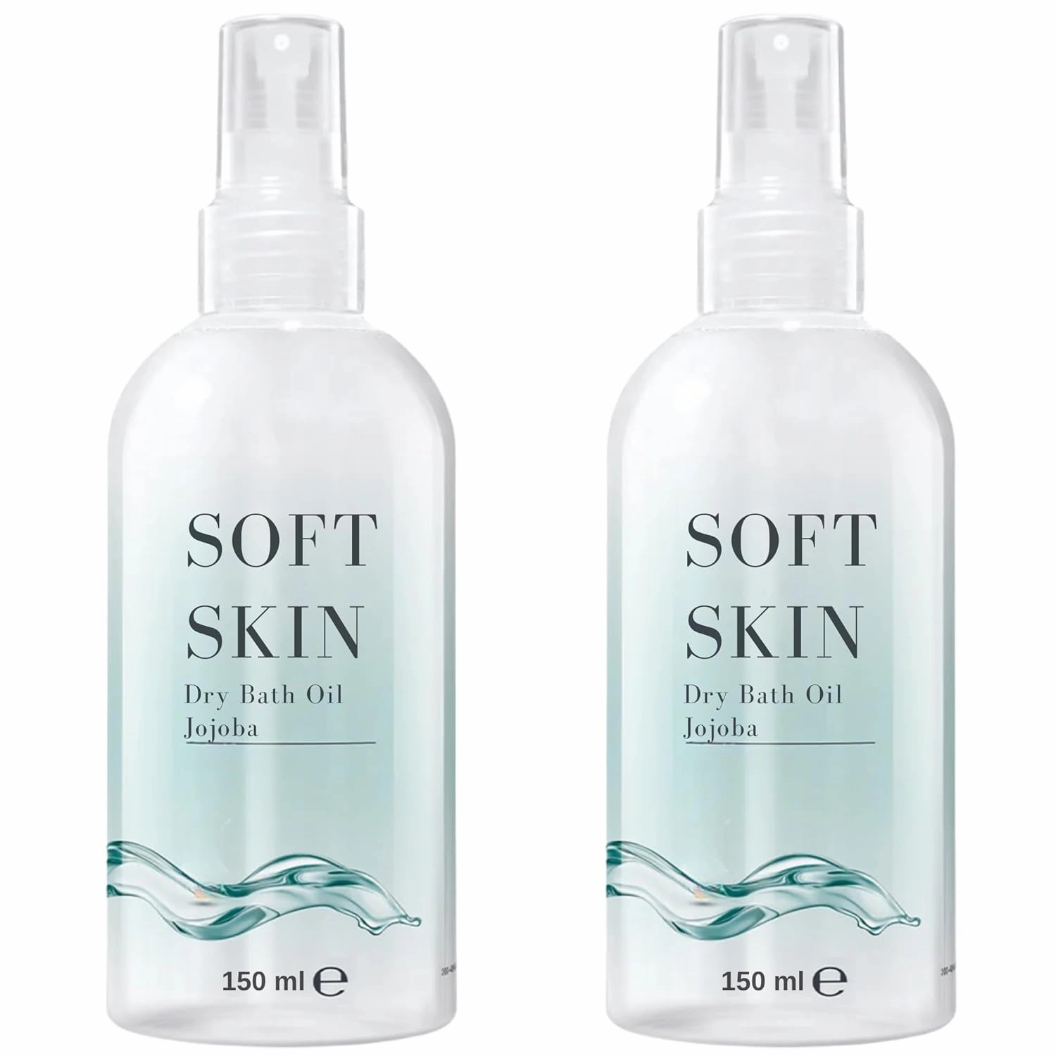 Soft Skin Jojoba Original Dry Oil Spray - 5.28 Fl.oz, Body Oil After Shower, Pack of 2 (10.56 Fl.oz)