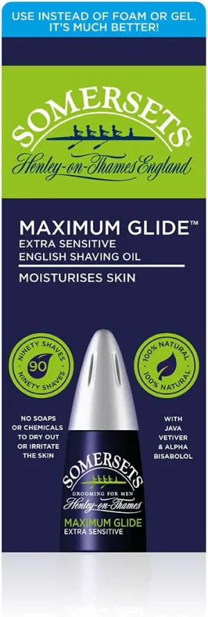 Somersets Extra Sensitive Shaving Oil 15ml
