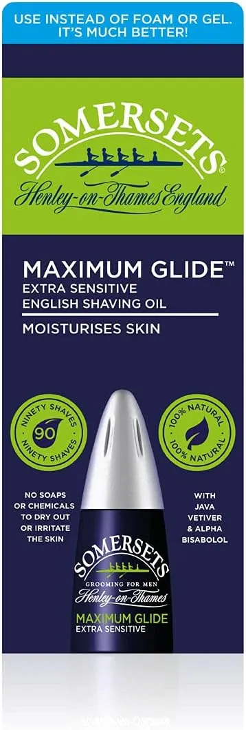 Somersets Extra Sensitive Shaving Oil 15ml