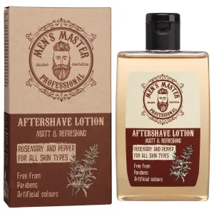 Soothing Aftershave Lotion"Rosemary and Pepper" Cosmetics for Men, Parabens FREE, 120 ml of Men's Master