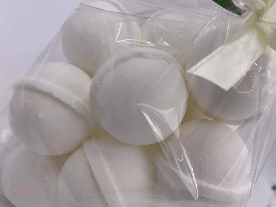 Spa Pure Honey Almond Bath Bombs 1 OZ Each – Handmade in USA with Shea, Mango and Cocoa Butter - Ultra Moisturizing and Best for All Skin Types – Count 14