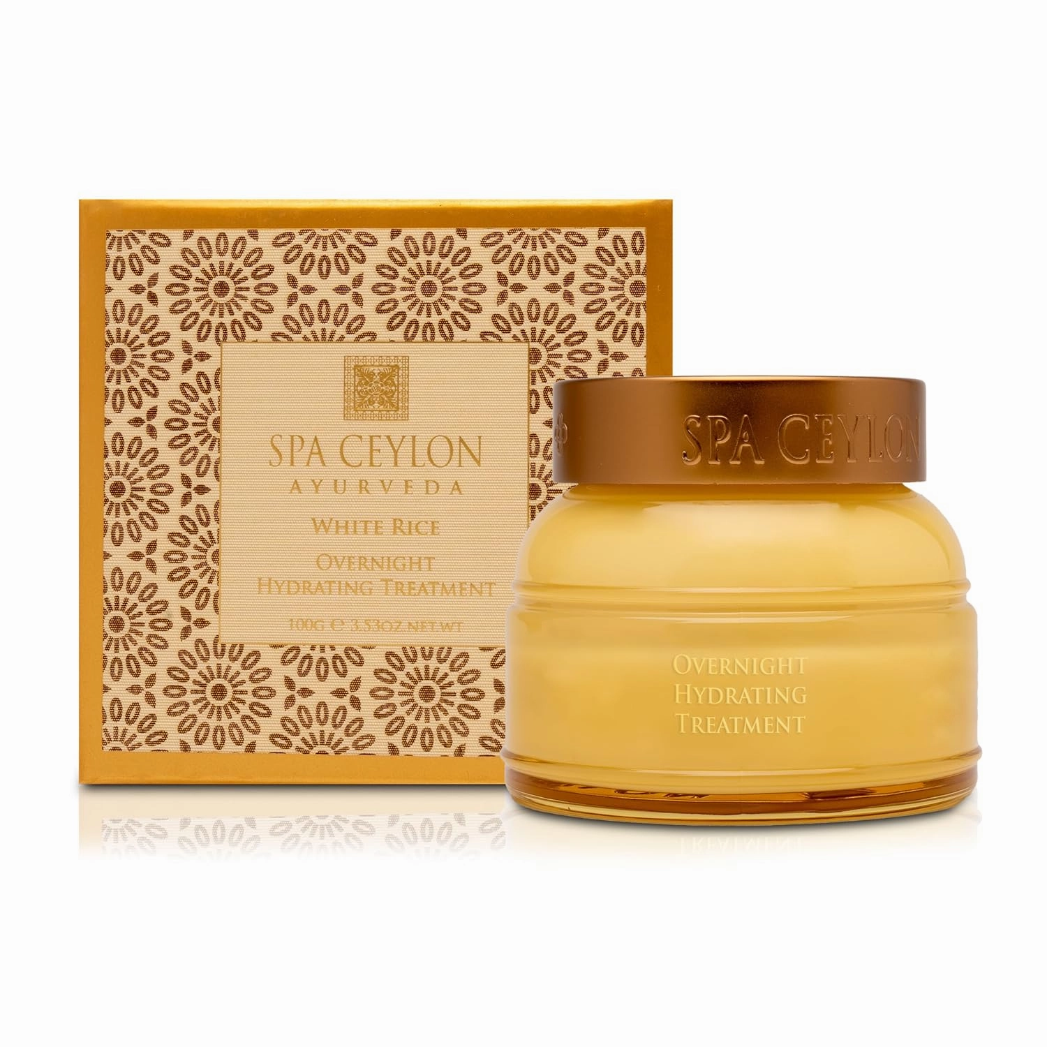 SPA CEYLON White Rice Overnight Hydrating Treatment | Best for normal to dry & sensitive skin types