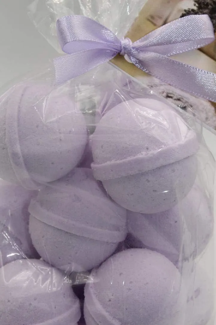 SpaPure LAVENDER CHAMOMILE Bath Bomb - 14 Bath Fizzies with Shea Butter, Ultra Moisturizing (12 Oz) ...Great for Dry Skin (Lavender Chamomile FBA)