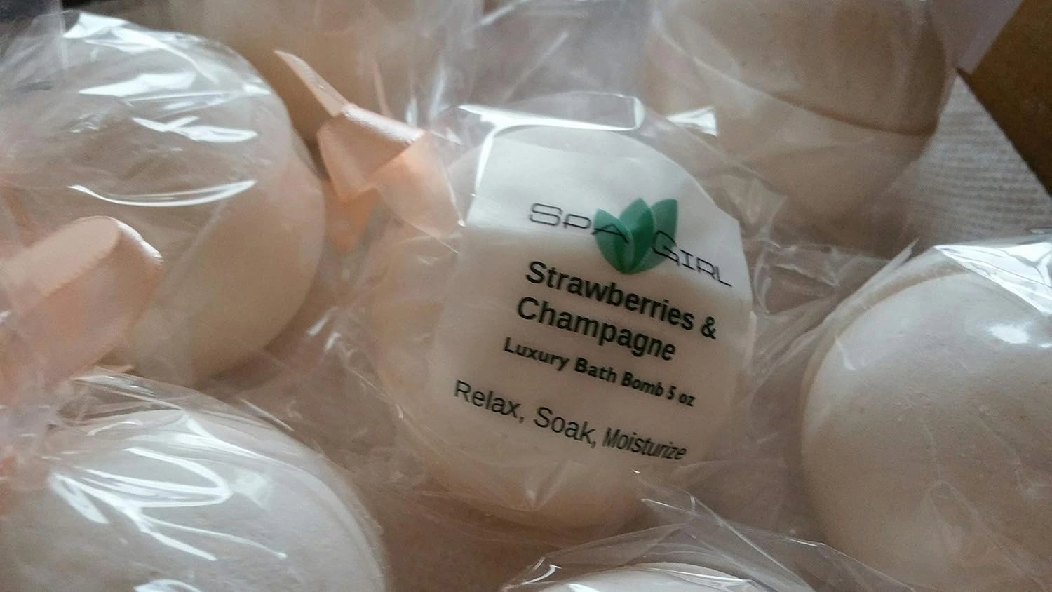 SpaPure AMAZING GRACE Bath Bomb - 3 XL Fizzies, Handmade in the USA with Natural Ingredients, Organic, Shea and Cocoa Butter, Great for Dry Skin, Individually Hand Wrapped (Amazing Grace type (FBA)