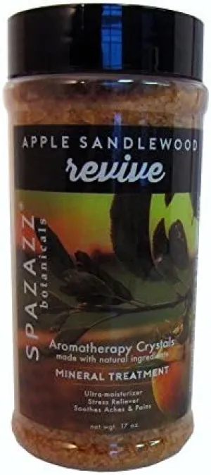 Spazazz Aromatherapy Spa and Bath Crystals Escape (Apple Sandalwood 17oz)
