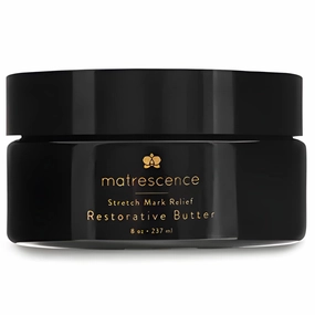 Stretch Mark Relief Restorative Belly Butter (8oz/118ml) | Spa-Quality Maternity Skincare | Clean, Organic, Pregnancy-Safe | Non-Greasy Deeply Nourishing & Moisturizing Skin Treatment