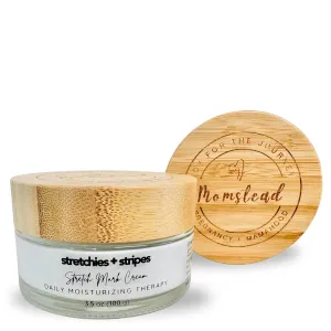 Stretchies Stripes Stretch Mark Cream with Shea Butter | Pregnancy-Safe | Fragrance-Free | Ultra Moisturizing for Mama's Belly