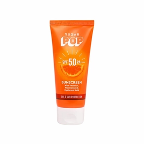 SUGA.RPOP SPF 50 PA     UVA/UVB With Vitamin C, Niacinamide & Hyaluronic Acid | Prevents Sun Damage | No White Cast (Clear 50 GM, 50, Sun Protection Factor (SPF))