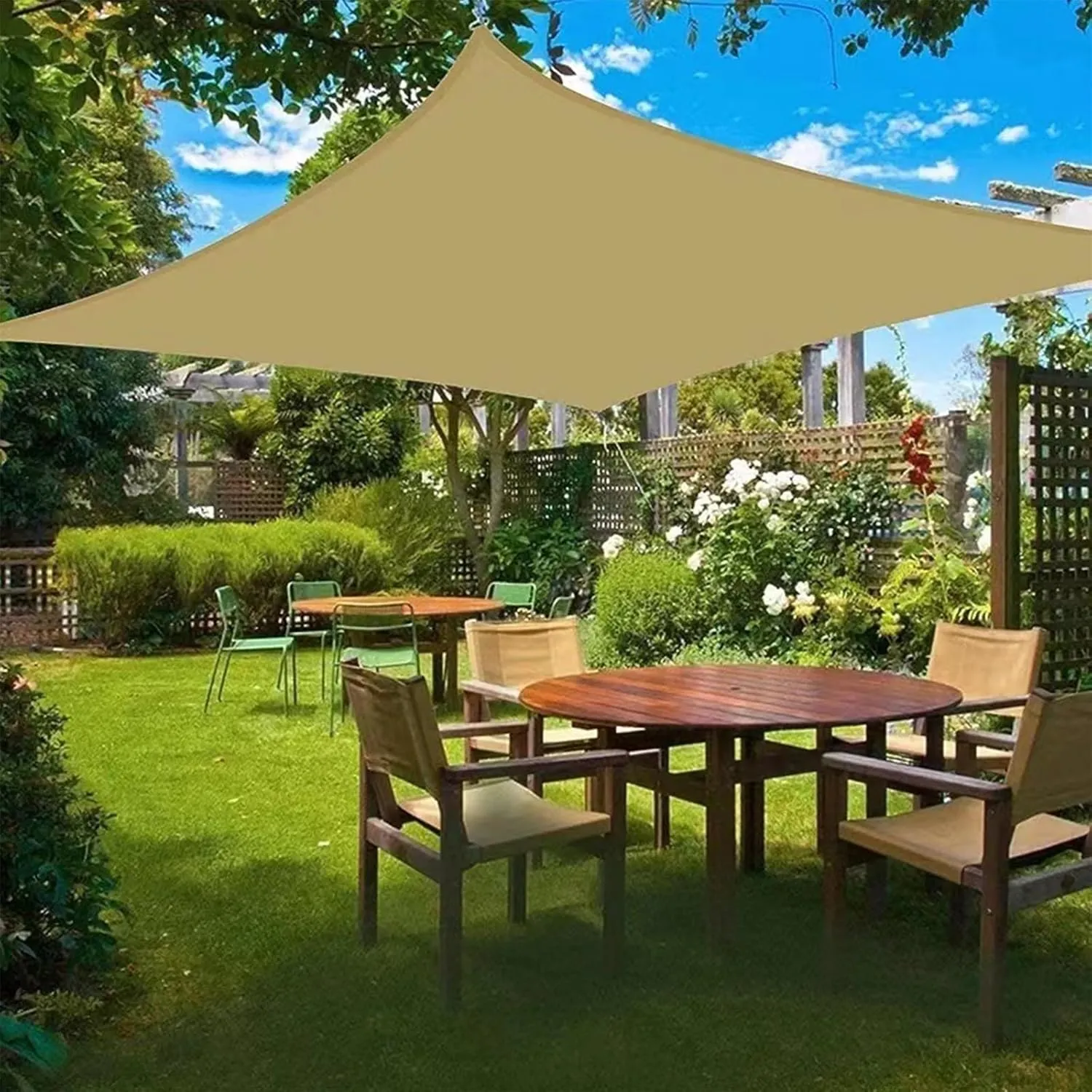 Sun Shade Sails Canopy, Sun Shades Outdoor Patio, Outdoor Shades for Patio, Sunshades for Patio, for Patio Garden Outdoor Facility and Activities (Extra Large)(200x600cm)