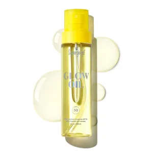 Supergoop! Glow Oil - 5 fl oz - SPF 50 PA     Vitamin E Body Oil   Broad Spectrum Sunscreen Protection - With Marigold, Meadowfoam & Grape Seed Extracts