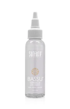 Surface Hair - Bassu Hydrating Oil - Hair Oil with Flax Seed, and Aloe Vera, Moisturize and Hydrate Repair Damaged Hair, Color Safe, 2 Fl Oz