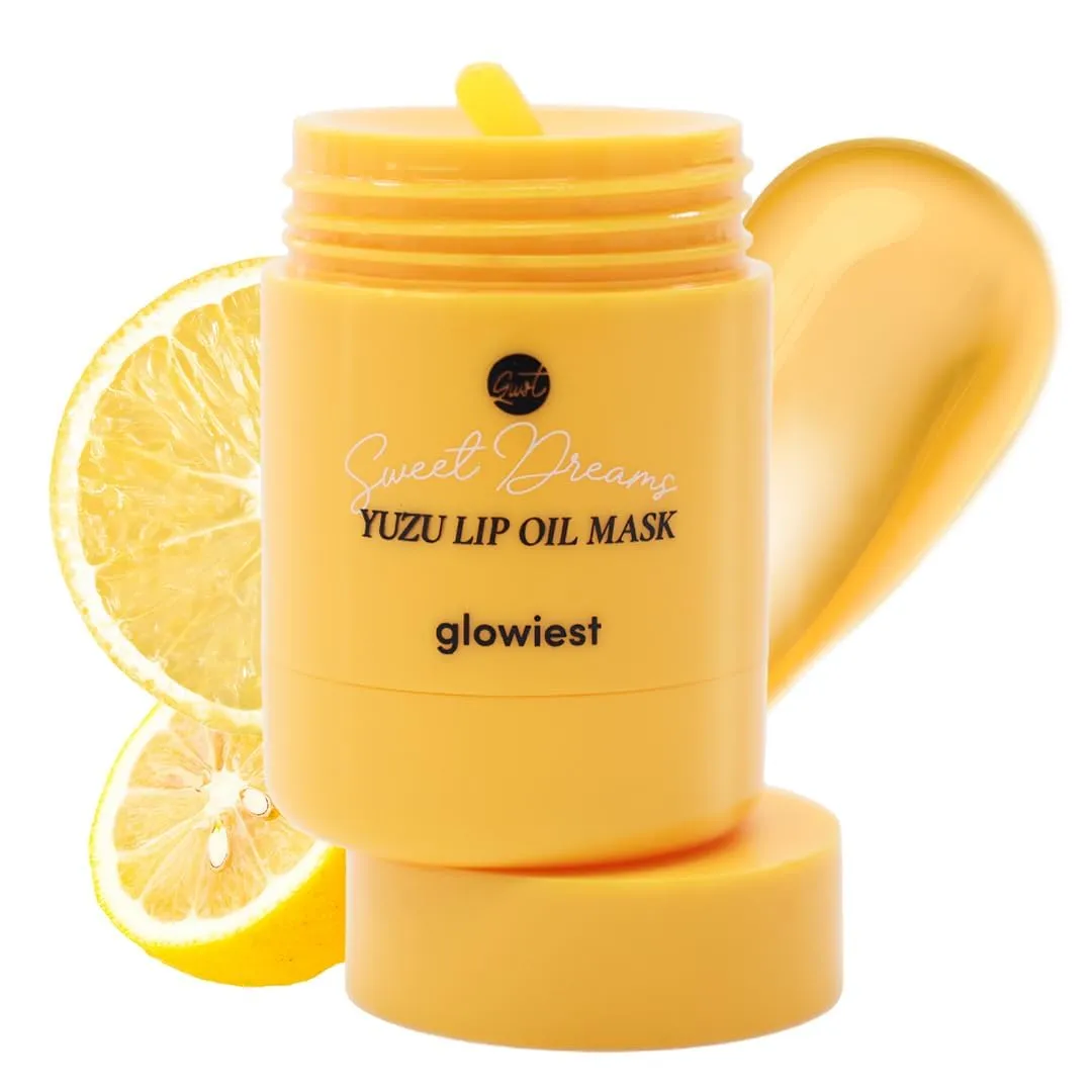 Sweet Dreams Lip Oil Mask (Yuzu) | Hydrating Rich Oil-Gel-Layer, Extra Moisture, Boosting Nourishing, Long-Lasting Moisture, Korean Skin Care, K-Beauty
