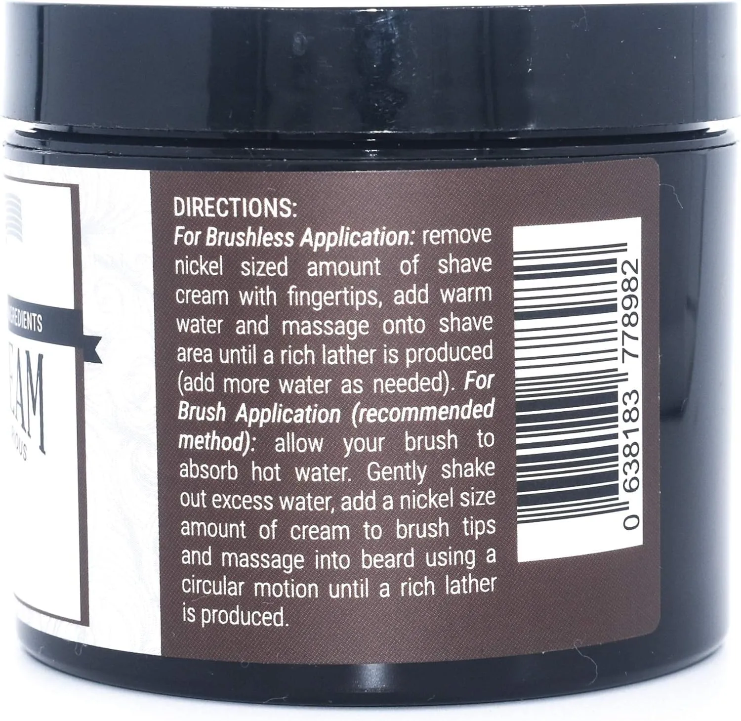 Taconic Shave, All Natural Shave Cream – Highly-Concentrated, Shaving Cream for Men – 4 oz. Moisturizing Shaving Cream Tub with Skin Soothing Ingredients – For All Skin Types - Classic Bay Rum