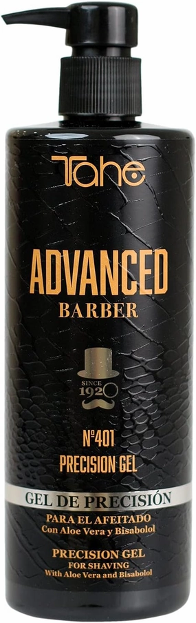 Tahe Advanced Barber Precision Shaving Gel, 300ml, with Aloe Vera and Bisabolol