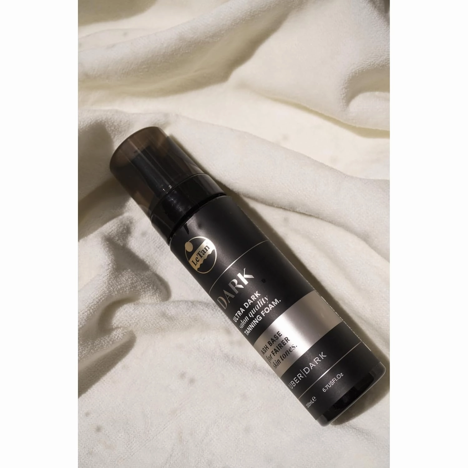 Tanning Foam Self Tan Mousse | Self Tanner Foam Ultra Dark Salon Quality Moisturizes & Hydrates for Streak Free Long Lasting Result, No Fake Tan Smell 6.7oz Dark Cool - Brown Tan (Dark Ash)