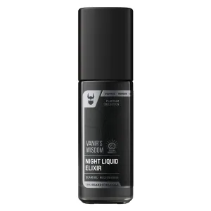 The Beard Struggle Night Liquid Elixir Beard Oil - Platinum Collection - Vanir's Wisdom (1 Fl oz) - Beard Oil for Men - Natural Blend for Softens, Moisturizing, & Healthier Beard Growth