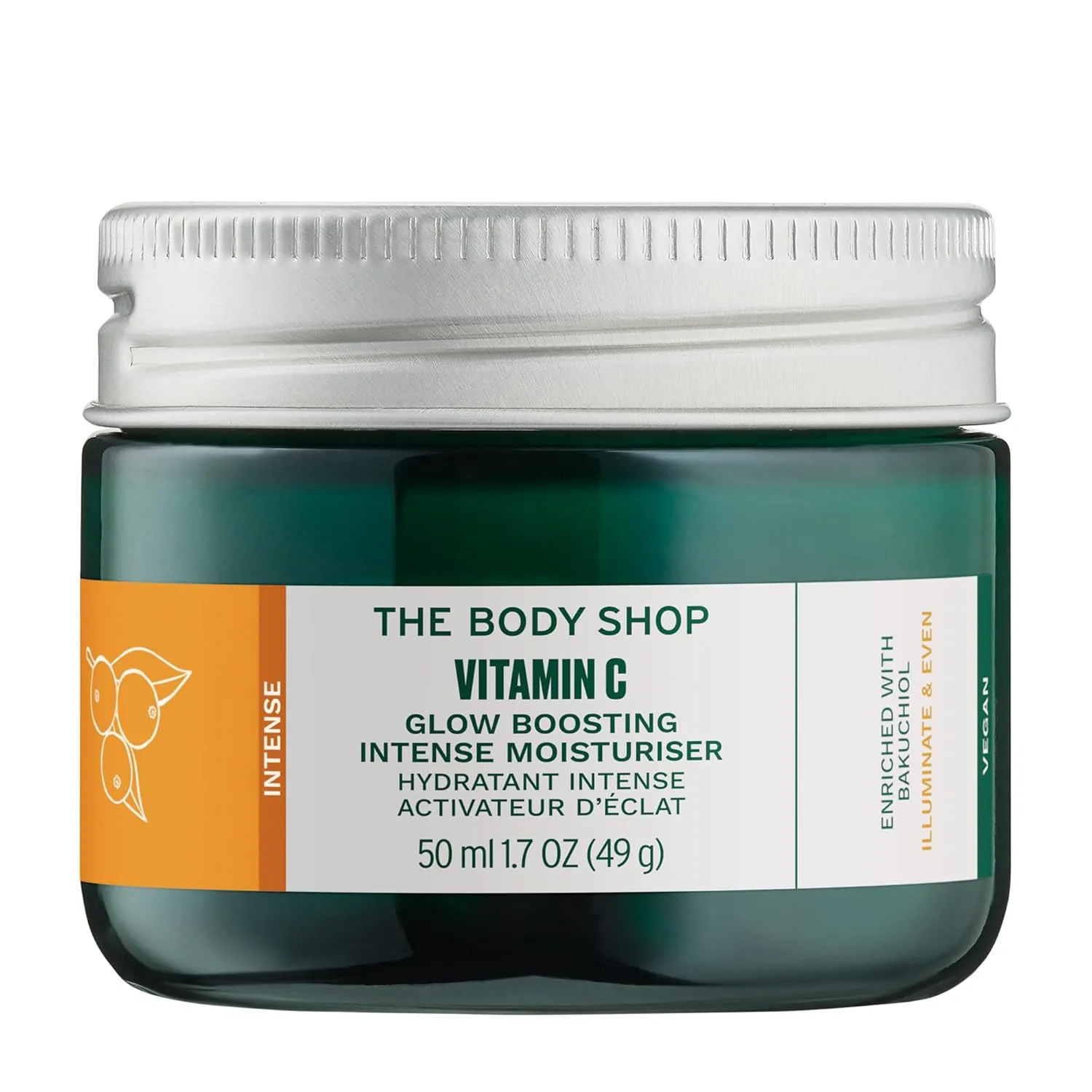The Body Shop Vitamin C Glow Boosting Moisturizer, 1.69 fl oz, Intense Hydration