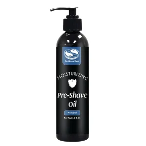 The Henna Guys 8 fl. Oz, Unscented Pre Shave Oil for Men, Excellent Shaving oil for Men, Prepares for a burns free Shave, Works with Straight or Safety Razor