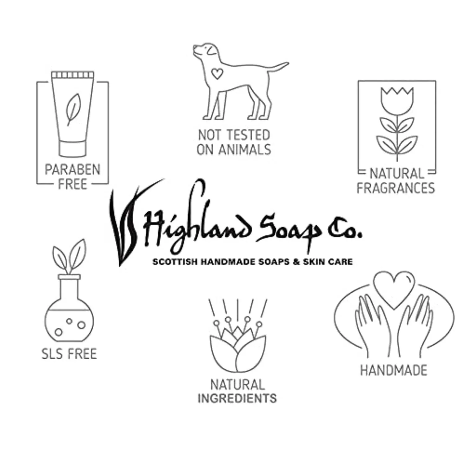 The Highland Soap Company, Organic Aloe Vera Hand Wash, Juniper & Lime, 10oz Bottle (Pack of 1)