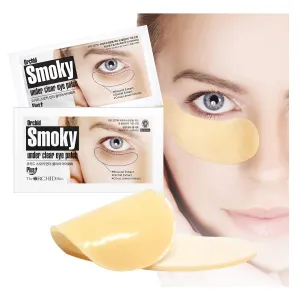 The Orchid Skin Eye Patch Skin Care Eye Masks for Dark Circles Korean Beauty 1oz Orchid Smoky Under Clear Eye Patch Pack of 10