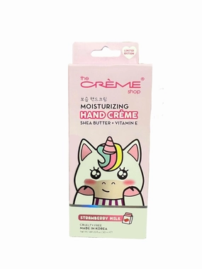 The Crème Shop moisturizing hand crème strawberry milk