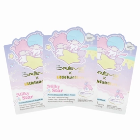 The Crème Shop x Sanrio  Little Twin Stars Milky Star Printed Essence Sheet Mask